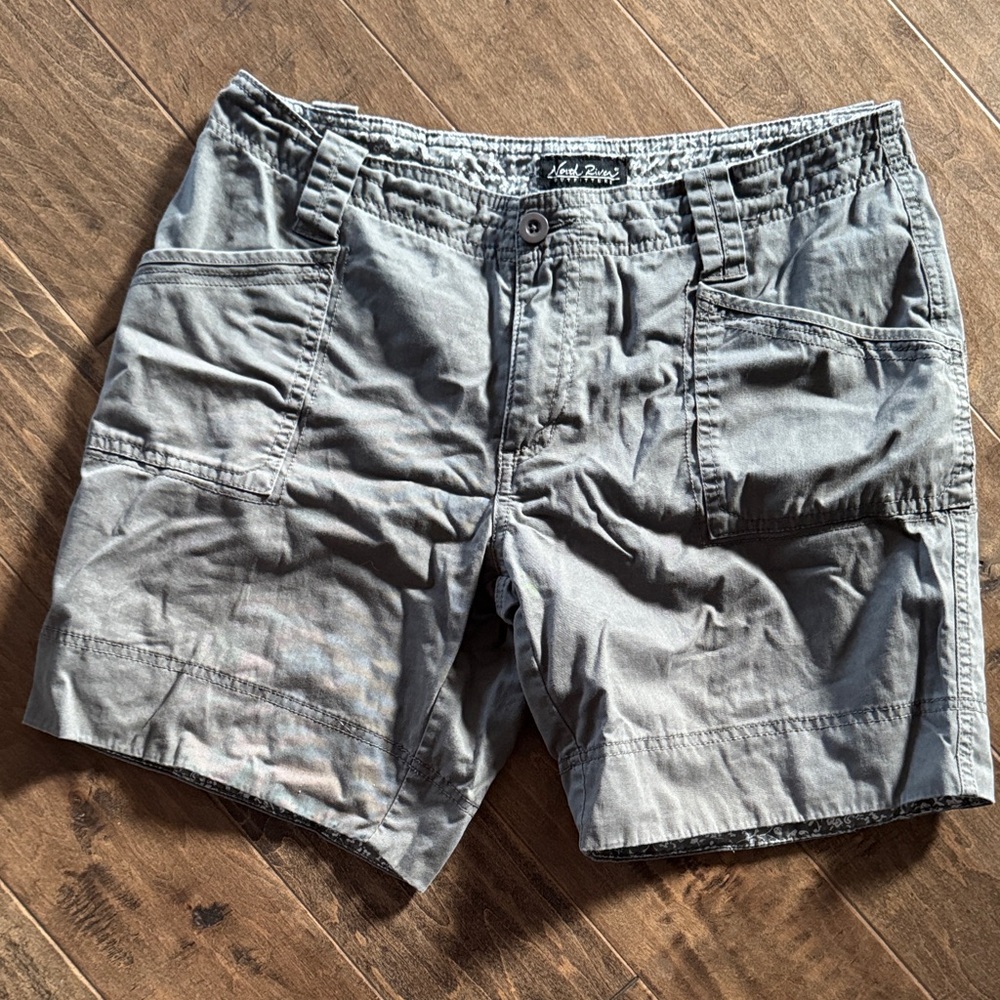 Women's Olive Cargo Shorts